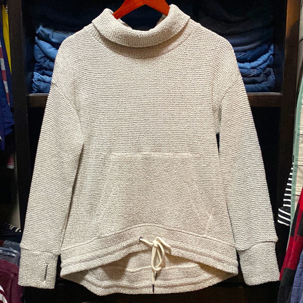 Ladies Textured Pullover Small